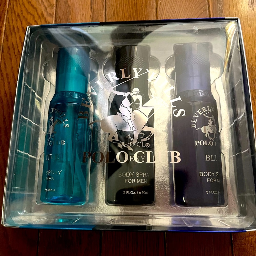 Beverly Hills Polo Club Blue and Black Trio